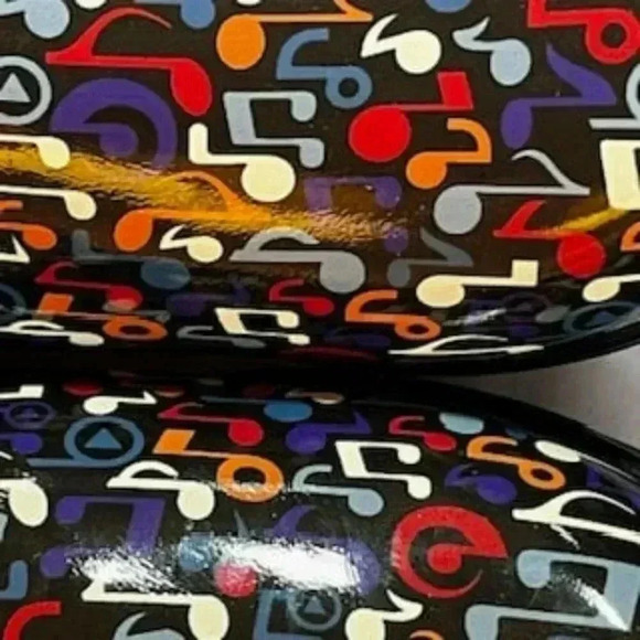 NEW Easy Works By Easystreet Music Note Professional Shoes Clogs Women’s sz 10W - Picture 7 of 9